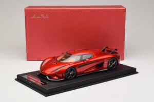 Koenigsegg Regera Candy Apple Red FrontiArt 1:18 AS010-77 Rășină - imaginea 7 din 7