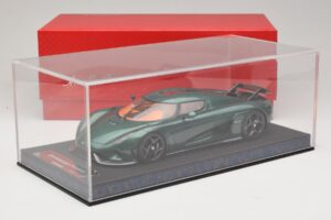 Koenigsegg Regera Carbon Verde Nuanțat FrontiArt 1:18 AS010-110 Rășină - imaginea 7 din 7