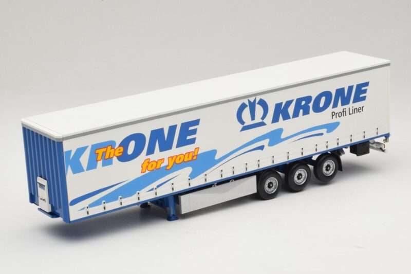 Krone Profiliner Semiremorcă Articulată Cu Prelată Minichamps 1:43 439911120 Metal