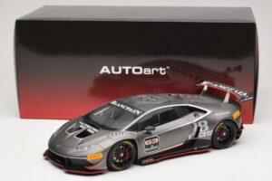 Lamborghini Huracan LP620-2 Super Trofeo #63 Gri Închis 2016 AUTOart 1:18 81559 Compozit - imaginea 8 din 8
