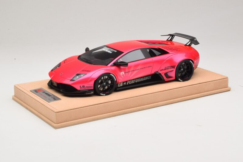 Lamborghini Murcielago Liberty Walk Roz Lucios AB Models 1:18 REMC044 Rășină