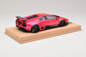 Lamborghini Murcielago Liberty Walk Roz Lucios AB Models 1:18 REMC044 Rășină - imaginea 2 din 7