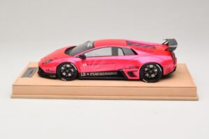Lamborghini Murcielago Liberty Walk Roz Lucios AB Models 1:18 REMC044 Rășină - imaginea 3 din 7