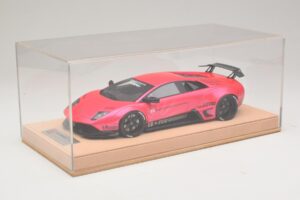 Lamborghini Murcielago Liberty Walk Roz Lucios AB Models 1:18 REMC044 Rășină - imaginea 6 din 7