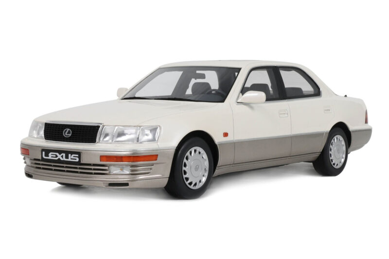 Lexus LS 400 XF10 Diamond White Pearl Otto 1:18 Lexus LS 400 XF10 Diamond White Pearl Otto 1:18 OT1277 Rășină