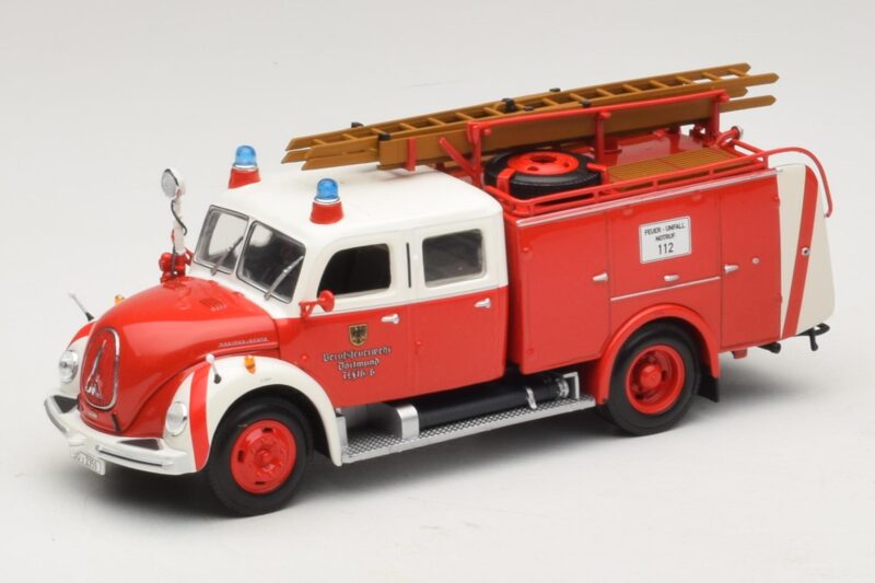 Magirus-Deutz Merkur TLF 16 Pompieri Dortmund Minichamps 1:43 439141972 Metal