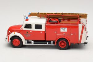 Magirus-Deutz Merkur TLF 16 Pompieri Dortmund Minichamps 1:43 439141972 Metal - imaginea 3 din 6