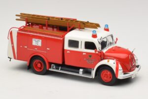 Magirus-Deutz Merkur TLF 16 Pompieri Dortmund Minichamps 1:43 439141972 Metal - imaginea 4 din 6