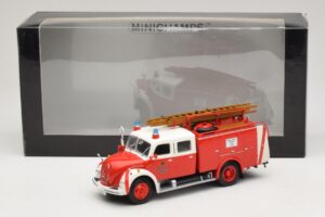 Magirus-Deutz Merkur TLF 16 Pompieri Dortmund Minichamps 1:43 439141972 Metal - imaginea 6 din 6