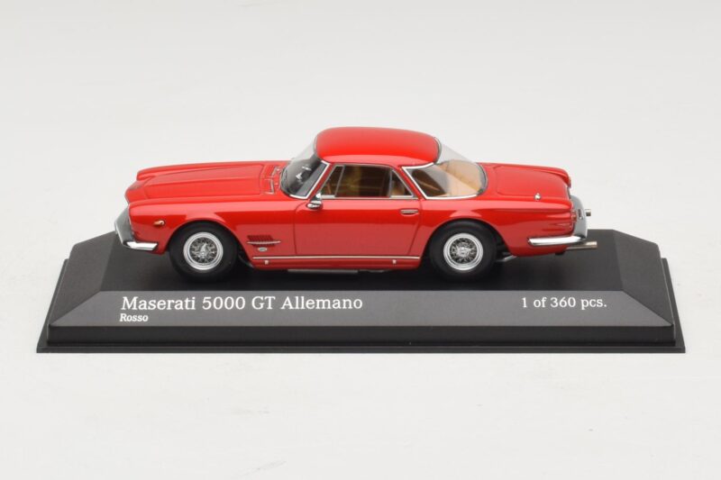 Maserati 5000 GT Allemano Roșu Minichamps 1:43 Maserati 5000 GT Allemano Roșu Minichamps 1:43 437123321 Metal