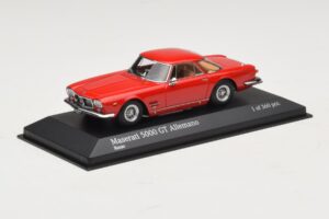 Maserati 5000 GT Allemano Roșu Minichamps 1:43 437123321 Metal - imaginea 2 din 4