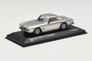 Maserati 5000 GT Allemano Argintiu Minichamps 1:43 437123324 Metal - imaginea 2 din 4