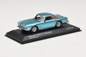 Maserati 5000 GT Allemano Verde Metallizzato Minichamps 1:43 437123320 Metal - imaginea 2 din 4