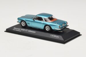 Maserati 5000 GT Allemano Verde Metallizzato Minichamps 1:43 437123320 Metal - imaginea 3 din 4