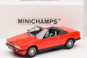 Maserati Biturbo Spyder Roșu Minichamps 1:18 107123530 Rășină - imaginea 6 din 6