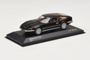 Maserati Indy Negru Minichamps 1:43 437123121 Metal - imaginea 2 din 4
