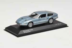 Maserati Indy Blue Metallic Minichamps 1:43 437123122 Metal - imaginea 2 din 4