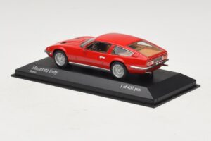 Maserati Indy Roșu Minichamps 1:43 437123120 Metal - imaginea 3 din 4