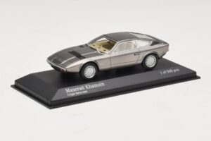 Maserati Khamsin Grey Metallic Minichamps 1:43 437123220 Metal - imaginea 2 din 4
