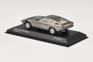 Maserati Khamsin Grey Metallic Minichamps 1:43 437123220 Metal - imaginea 3 din 4