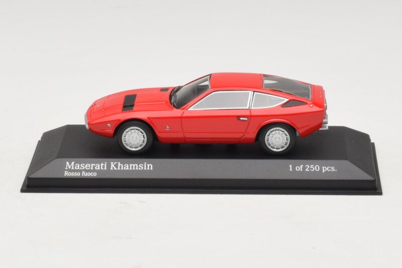 Maserati Khamsin Roșu Minichamps 1:43 Maserati Khamsin Roșu Minichamps 1:43 437123224 Metal