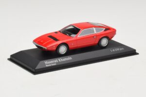 Maserati Khamsin Roșu Minichamps 1:43 437123224 Metal - imaginea 2 din 4