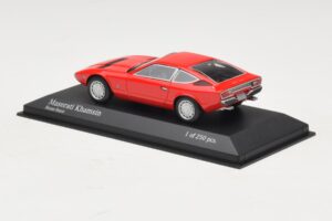 Maserati Khamsin Roșu Minichamps 1:43 437123224 Metal - imaginea 3 din 4