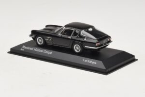 Maserati Mistral Negru Minichamps 1:43 437123421 Metal - imaginea 3 din 4