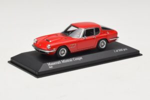 Maserati Mistral Roșu Minichamps 1:43 437123424 Metal - imaginea 2 din 4