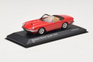 Maserati Mistral Spyder Roșu Minichamps 1:43 437123430 Metal - imaginea 2 din 4