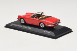 Maserati Mistral Spyder Roșu Minichamps 1:43 437123430 Metal - imaginea 3 din 4