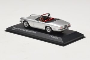 Maserati Mistral Spyder Argintiu Minichamps 1:43 437123431 Metal - imaginea 3 din 4