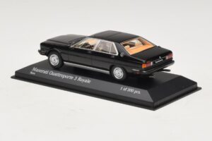 Maserati Quattroporte III Royale Negru Minichamps 1:43 437123501 Metal - imaginea 3 din 4