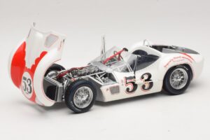 Maserati Tipo 61 #53 B. Krause Los Angeles Times Grand Prix Winner 1960 Minichamps 1:18 100601253 Metal - imaginea 2 din 8