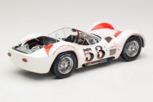 Maserati Tipo 61 #53 B. Krause Los Angeles Times Grand Prix Winner 1960 Minichamps 1:18 100601253 Metal - imaginea 3 din 8