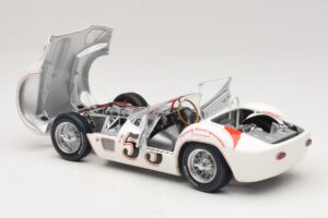 Maserati Tipo 61 #53 B. Krause Los Angeles Times Grand Prix Winner 1960 Minichamps 1:18 100601253 Metal - imaginea 5 din 8