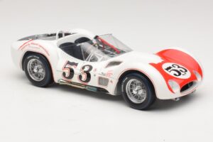 Maserati Tipo 61 #53 B. Krause Los Angeles Times Grand Prix Winner 1960 Minichamps 1:18 100601253 Metal - imaginea 6 din 8