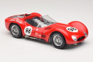 Maserati Tipo 61 #98 C. Shelby Times Mirror Grand Prix for Sportscars 1960 Minichamps 1:18 100601298 Metal - imaginea 6 din 8