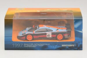 McLaren F1 GTR Gulf Team Davidoff #41 P-H. Raphanel / J-M. Gounon FIA GT Championship 1997 Minichamps 1:43 533174341 Metal - imaginea 4 din 4