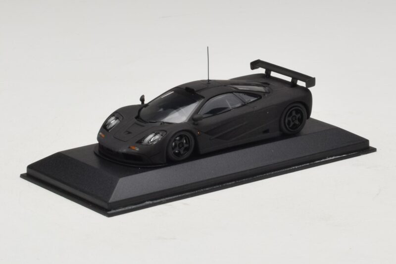 McLaren F1 GTR Prototype Negru Mat Cu Jante Negre Minichamps 1:43 McLaren F1 GTR Prototype Negru Mat Cu Jante Negre Minichamps 1:43 MCLAREN009 Metal