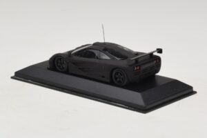 McLaren F1 GTR Prototype Negru Mat Cu Jante Negre Minichamps 1:43 MCLAREN009 Metal - imaginea 2 din 4