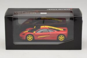 McLaren F1 Roșu Cu Dungi Galbene Minichamps 1:43 MCLAREN006 Metal - imaginea 4 din 4