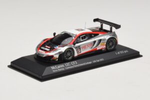 McLaren MP4-12C GT3 #107 Hexis Racing Cazenave / O. Panis 24 Hours of Spa 2013 Minichamps 1:43 437131397 Metal - imaginea 2 din 4