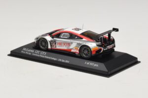 McLaren MP4-12C GT3 #107 Hexis Racing Cazenave / O. Panis 24 Hours of Spa 2013 Minichamps 1:43 437131397 Metal - imaginea 3 din 4