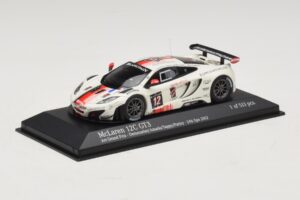 McLaren MP4-12C GT3 #12 Art Grand Prix Demoustier / Amado 24 Hours of Spa 2012 Minichamps 1:43 437121312 Metal - imaginea 2 din 4