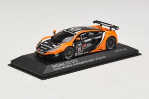 McLaren MP4-12C GT3 #15 Boutsen Racing Bovy / Broggi 24 Hours of Spa 2012 Minichamps 1:43 437121315 Metal - imaginea 2 din 4