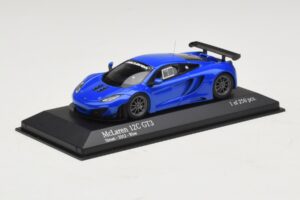 McLaren MP4-12C GT3 Street Albastru Minichamps 1:43 437121397 Metal - imaginea 2 din 4