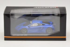 McLaren MP4-12C GT3 Street Albastru Minichamps 1:43 437121397 Metal - imaginea 4 din 4