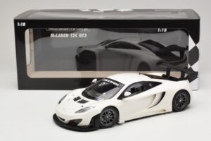 McLaren MP4-12C GT3 Alb 2013 Minichamps 1:18 151121394 Metal - imaginea 6 din 6