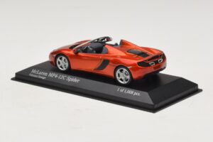 McLaren MP4-12C Spider Portocaliu Metalizat Minichamps 1:43 530133030 Metal - imaginea 3 din 4